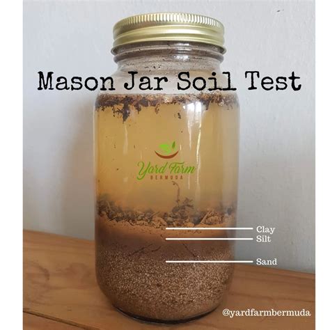 soil bottle test|loam soil jar test.